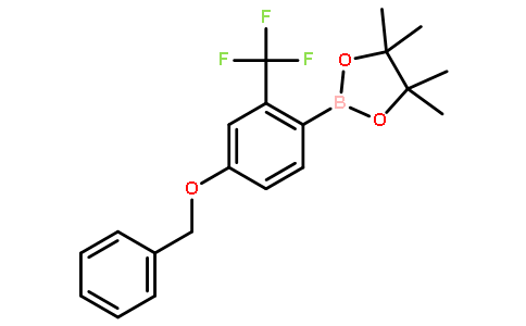 4-Benzyloxy-2-trifluoromethylphenylboronic acid pinacol ester