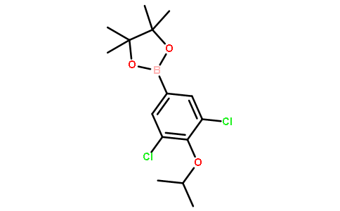 3,5-Dichloro-4-isopropoxyphenylboronic acid, pinacol ester