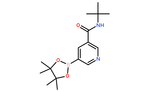 N-(tert-Butyl)-5-(4,4,5,5-tetramethyl-1,3,2-dioxaborolan-2-yl)nicotinamide