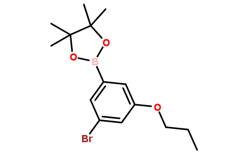 3-BROMO-5-PROPOXYPHENYLBORONIC ACID, PINACOL ESTER