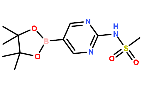 2-(METHYLSULFONYLAMINO)PYRIMIDINE-5-BORONIC ACID, PINACOL ESTER