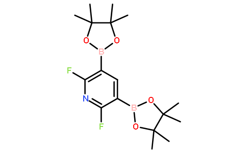 2,6-DIFLUOROPYRIDINE-3,5-DIBORONIC ACID, PINACOL ESTER