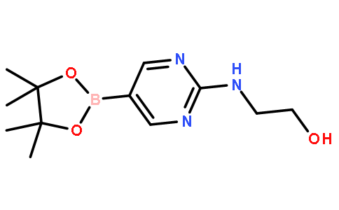 2-(2-HYDROXYETHYLAMINO)PYRIMIDINE-5-BORONIC ACID, PINACOL ESTER