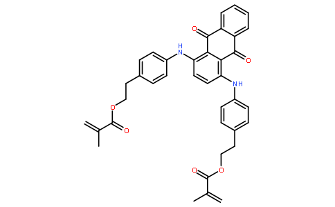 1,4-BIS(4-(2-METHACRYLOXYETHYL)PHENYLAMINO)ANTHRAQUINONE