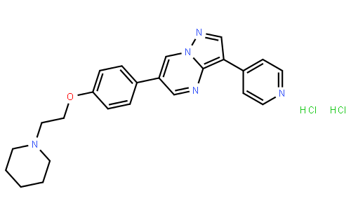 Dorsomorphin dihydrochloride (Compound C, BML-275)