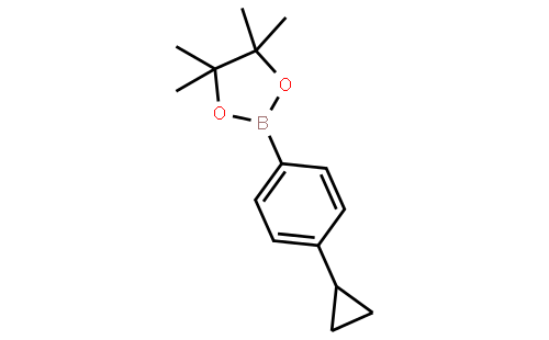 2-(4-Cyclopropylphenyl)-4,4,5,5-tetramethyl-1,3,2-dioxaborolane