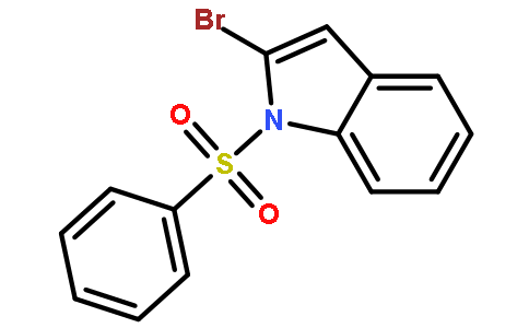 2-溴-1-(苯基磺酰基)-1H-吲哚