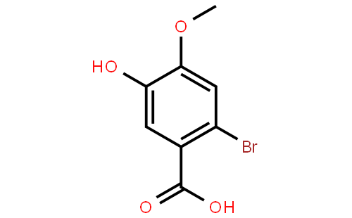 2-溴-5-羟基-4-甲氧基苯甲酸