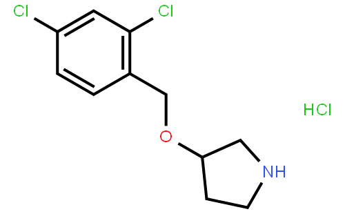 3-((2,4-Dichlorobenzyl)oxy)pyrrolidine hydrochloride