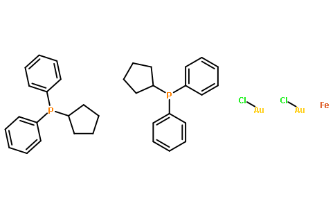 BIS(CHLOROGOLD(I)) [1,1'-BIS(DIPHENYLPHOSPHINO)FERROCENE]