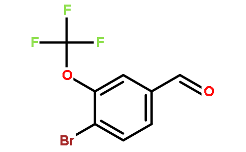 4-bromo-3-(trifluoromethoxy)benzaldehyde