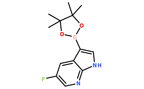 5-Fluoro-3-(4,4,5,5-tetramethyl-1,3,2-dioxaborolan-2-yl)-1H-pyrrolo[2,3-b]pyridine