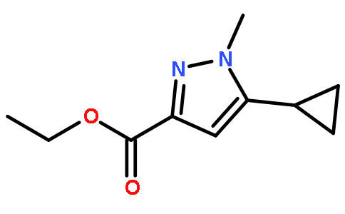 5-环丙基-1-甲基-1H-吡唑-3-羧酸乙酯