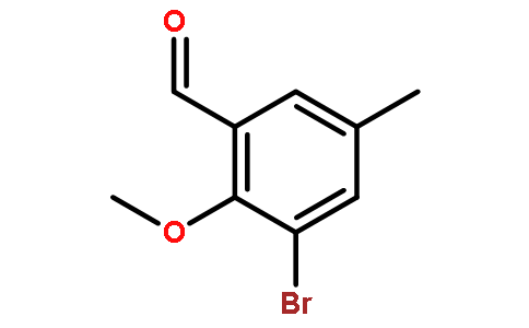 3-Bromo-2-methoxy-5-methylbenzaldehyde