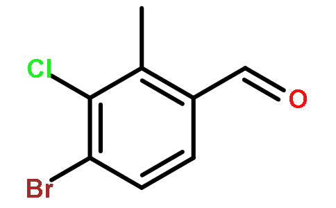 4-Bromo-3-chloro-2-methylbenzaldehyde