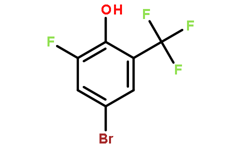 4-Bromo-2-fluoro-6-(trifluoromethyl)phenol