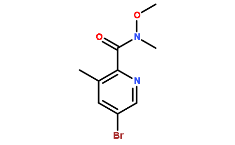5-Bromo-3-methyl-N-methoxy-N-methylpyridine-2-carboxamide