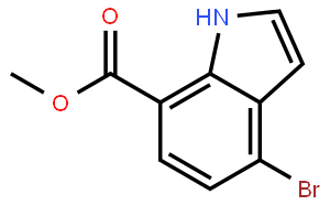 4-溴-1H-吲哚-7-羧酸甲酯