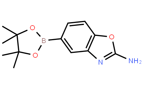 5-(4,4,5,5-Tetramethyl-1,3,2-dioxaborolan-2-yl)benzo[d]oxazol-2-amine