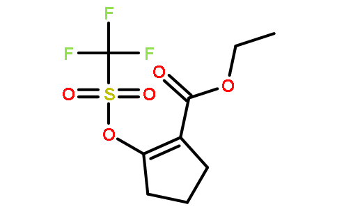 Ethyl 2-(((trifluoromethyl)sulfonyl)oxy)cyclopent-1-enecarboxylate