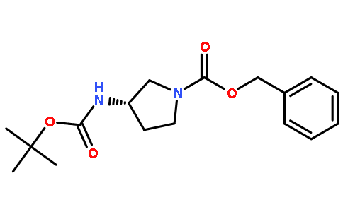S-1-Cbz-3-Boc-aminopyrrolidine