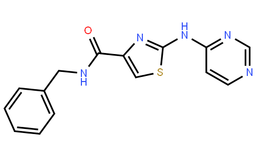 N-Benzyl-2-(pyrimidin-4-ylamino)thiazole-4-carboxamide