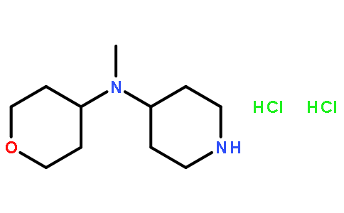 N-Methyl-N-(tetrahydro-2H-pyran-4-yl)piperidin-4-amine dihydrochloride