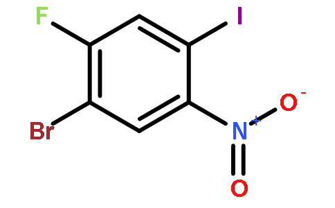 1-Bromo-2-fluoro-4-iodo-5-nitrobenzene