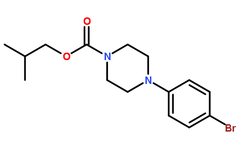 Isobutyl 4-(4-bromophenyl)piperazine-1-carboxylate
