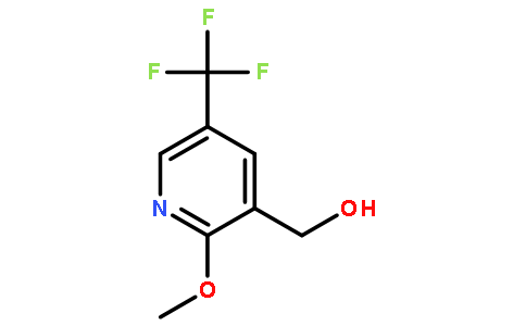 (5-(trifluoromethyl)-2-methoxypyridin-3-yl)methanol