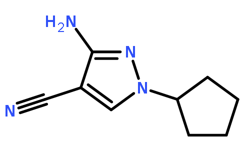 3-Amino-1-cyclopentyl-1H-pyrazole-4-carbonitrile