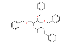 (2R,3R,4S,5R,6S)-3,4,5-Tris(benzyloxy)-2-((benzyloxy)methyl)-6-fluorotetrahydro-2H-pyran