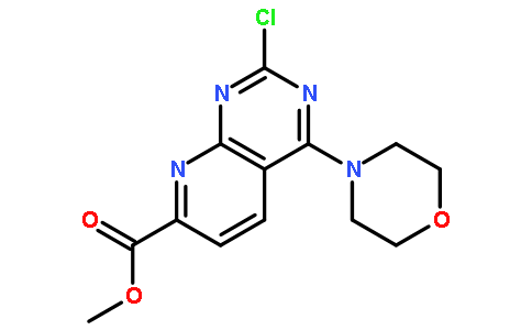 Methyl 2-chloro-4-morpholinopyrido[2,3-d]pyrimidine-7-carboxylate