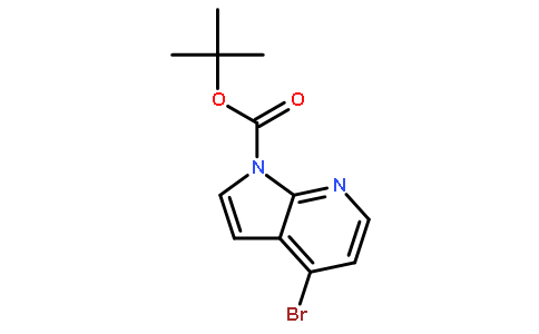 tert-Butyl 4-bromo-1H-pyrrolo[2,3-b]pyridine-1-carboxylate