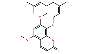 8-Geranyloxy-5,7-dimethoxycoumar
