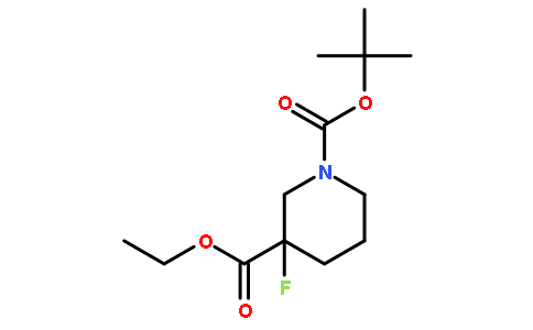 Ethyl 1-Boc-3-fluoropiperidine-3-carboxylate