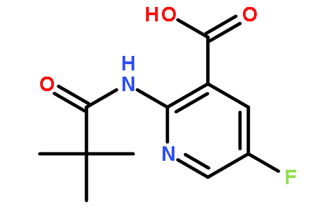 5-Fluoro-2-pivalamidonicotinic acid