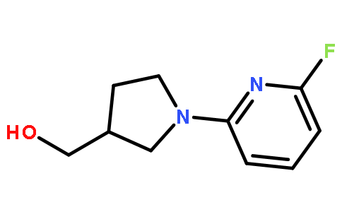 (1-(6-Fluoropyridin-2-yl)pyrrolidin-3-yl)methanol
