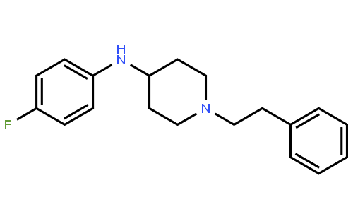 N-(4-Fluorophenyl)-1-phenethylpiperidin-4-amine