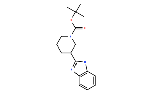 3-(1H-苯并[d]咪唑-2-基)哌啶-1-羧酸叔丁酯