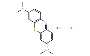 3,7-双(二甲基氨基)吩噻嗪-5-鎓 氯化物x水合物