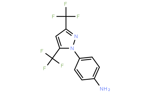 4-(3,5-双(三氟甲基)-1H-吡唑-1-基)苯胺