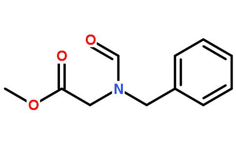 Methyl 2-(N-benzylformamido)acetate