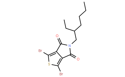 1,3-二溴-5-乙基己基-4H-噻吩并(3,4-c)吡咯-4,6(5H)-二酮
