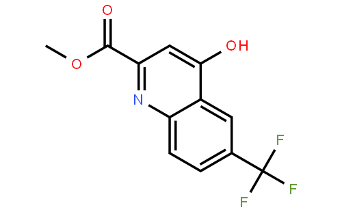 METHYL 4-HYDROXY-6-(TRIFLUOROMETHYL)QUINOLINE-2-CARBOXYLATE