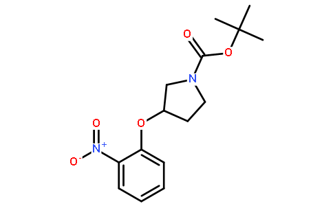 tert-Butyl 3-(2-nitrophenoxy)pyrrolidine-1-carboxylate