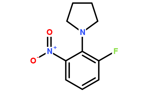 1-(2-Fluoro-6-nitrophenyl)pyrrolidine