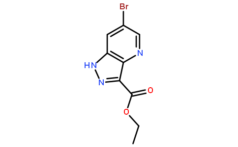 1H-Pyrazolo[4,3-b]pyridine-3-carboxylicacid,6-broMo-,ethylester