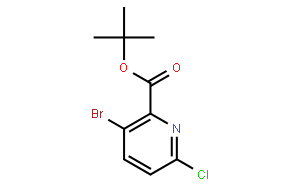3-溴-6-氯吡啶-2-甲酸叔丁酯