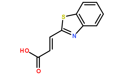 3-(benzo[d]thiazol-2-yl)acrylic acid
